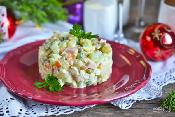 10 receptov salata olive v tom chisle dlja veganov d9b2256 Отношения